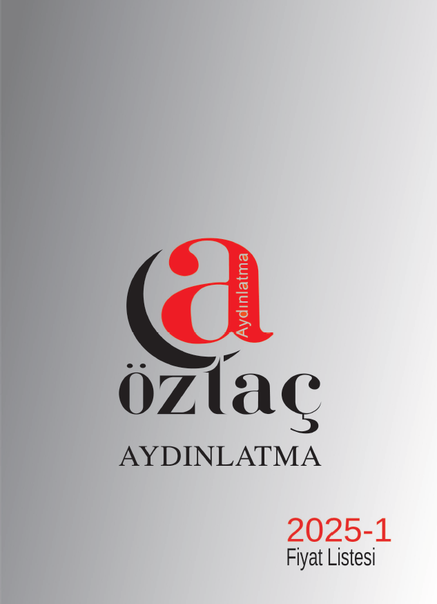 Öztaç Aydınlatma 2025 Elektrik Ürünleri Kataloğu