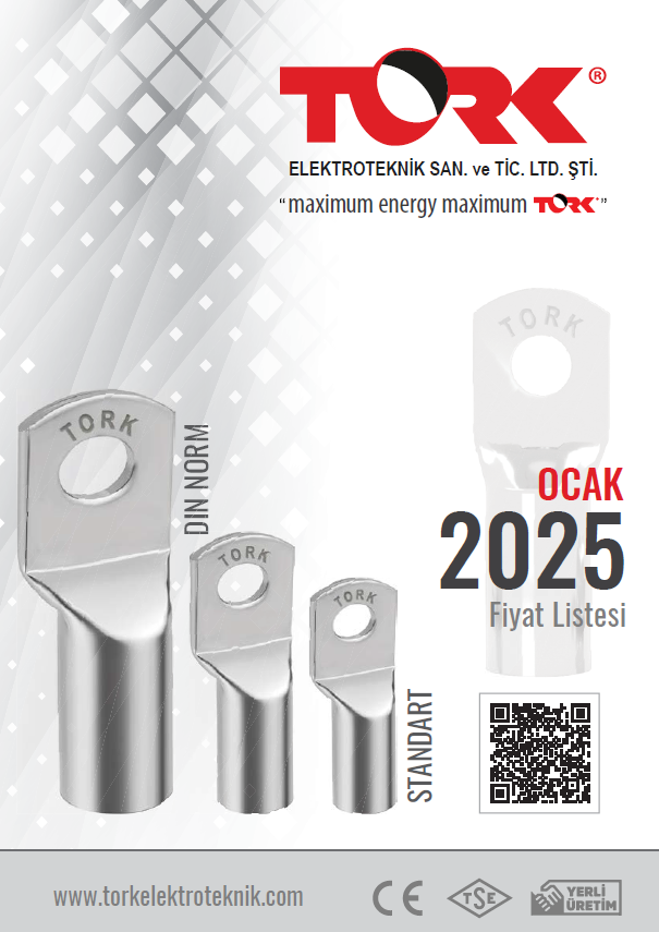 tork 2025 Elektrik Ürünleri Kataloğu